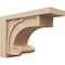 Ekena Millwork 9"W x 27"D x 18"H Classic Alma Rough Cedar Woodgrain TimberThane Corbel, Primed Tan CORUR09X27X18ALMRCPR - alternate 1